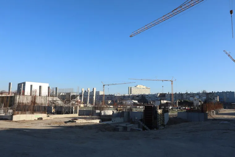 Kranjčevićeva nikad bliže zavr&scaron;etku! Pogledajte kako 'niče' stadion na koji dolazi Dinamo u 2026.