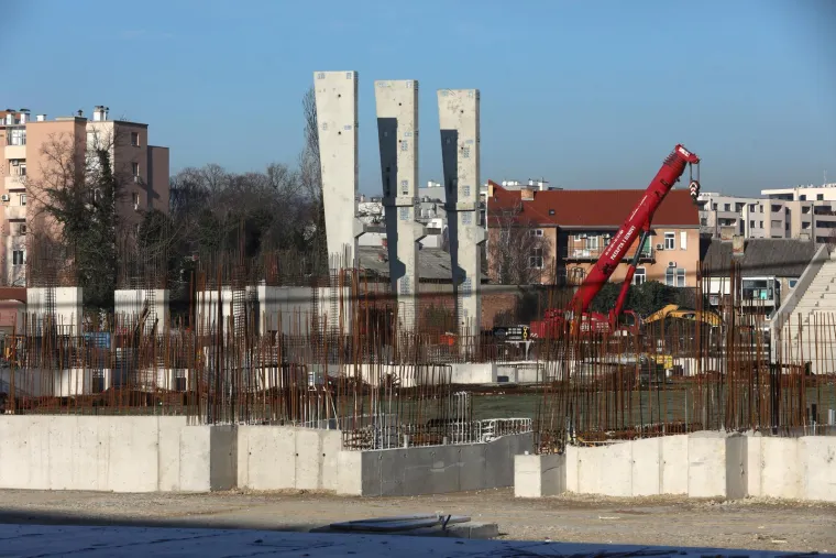 Kranjčevićeva nikad bliže zavr&scaron;etku! Pogledajte kako 'niče' stadion na koji dolazi Dinamo u 2026.