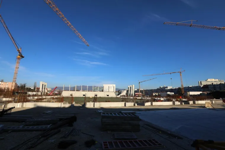 Kranjčevićeva nikad bliže zavr&scaron;etku! Pogledajte kako 'niče' stadion na koji dolazi Dinamo u 2026.