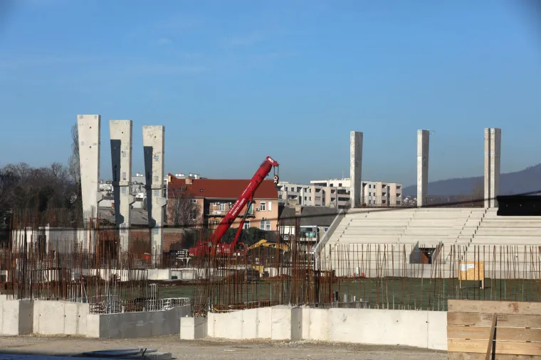 Kranjčevićeva nikad bliže zavr&scaron;etku! Pogledajte kako 'niče' stadion na koji dolazi Dinamo u 2026.