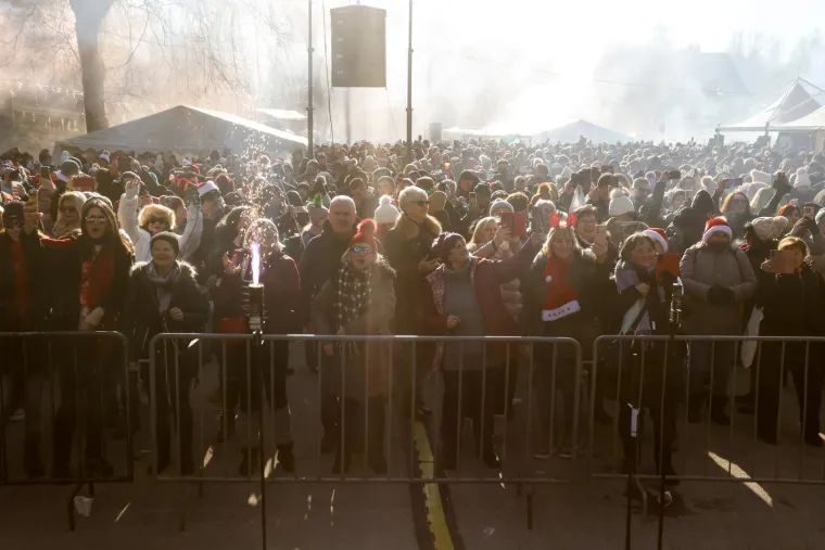 U Fužinama je već veselo: Dočekali su Novu godinu u dobrom raspoloženju