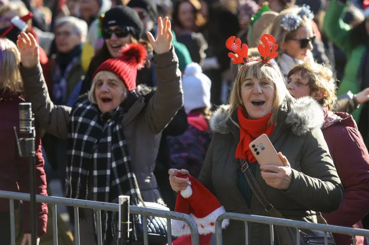U Fužinama je već veselo: Dočekali su Novu godinu u dobrom raspoloženju