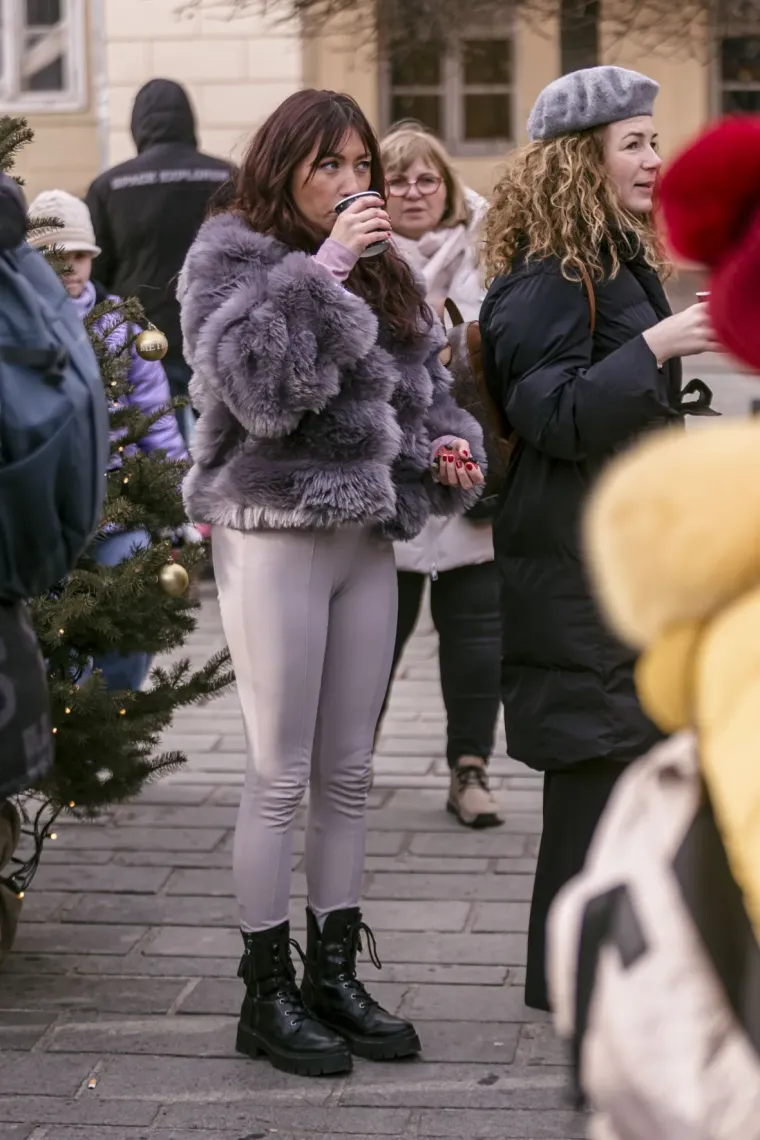 Dječja Nova u Osijeku i modna pista: Legica u bundi zasjenila cijeli trg