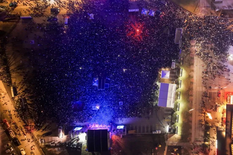 Snimke iz zraka oduzimaju dah: Jelena Rozga napravila spektakl u Sarajevu