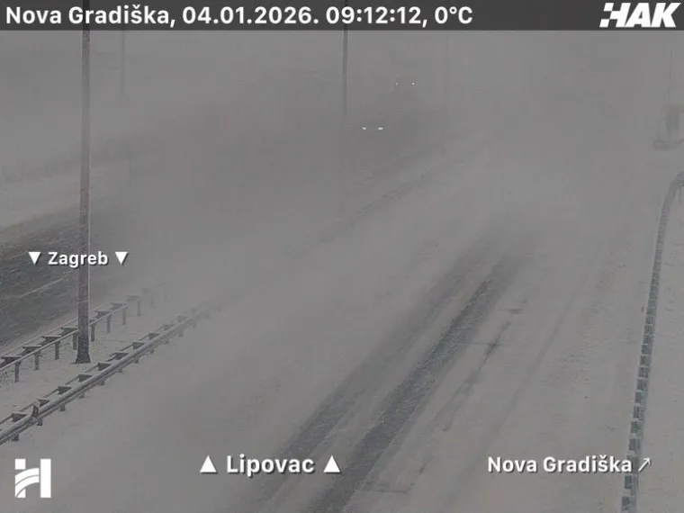 Pogledajte prizore snijega i leda na cestama diljem Hrvatske: Dvije nesreće na A3!