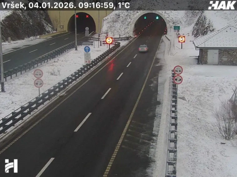 Pogledajte prizore snijega i leda na cestama diljem Hrvatske: Dvije nesreće na A3!