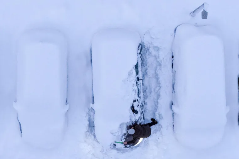 Kakvi nadrealni prizori! Ovo je Sarajevo. U potpunosti je okovano snijegom