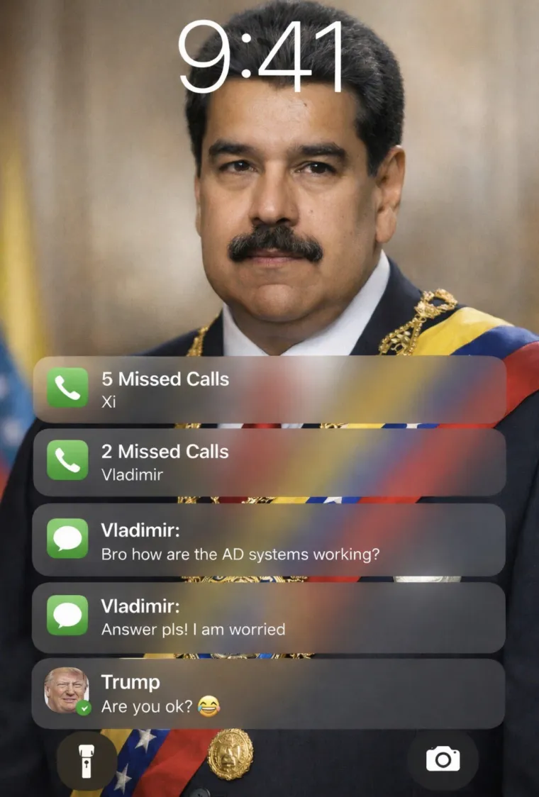 MADuro, GLADuro i SADuro: Internet preplavili memovi vezani uz uhićenje predsjednika Venezuele