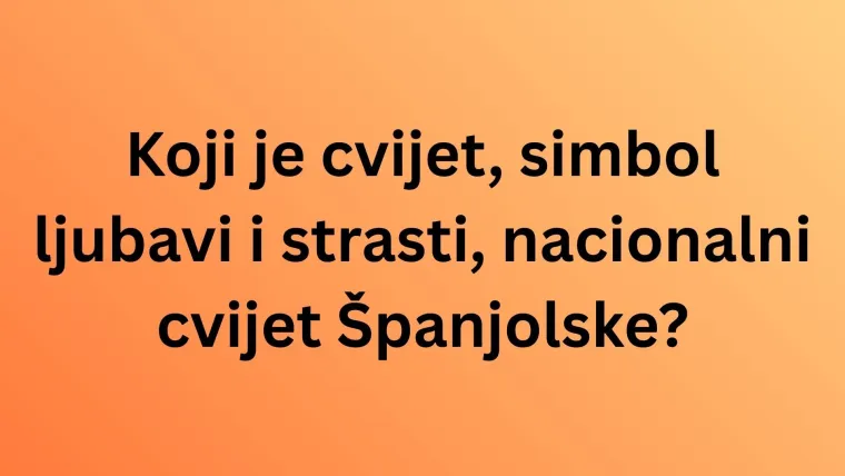 Samo će pravi kvizomani znati koji su nacionalni cvjetovi ovih država
