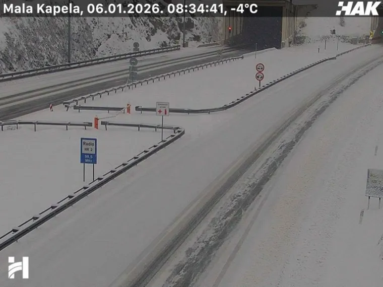 Snijeg, poledica i olujna bura zatvorili prometnice: Nesreća na A1, pogledajte prizore s autocesta