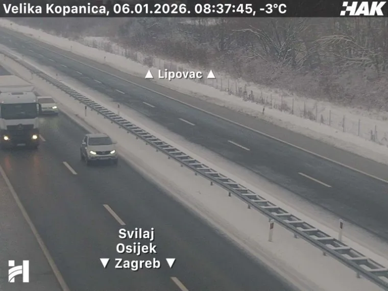 Snijeg, poledica i olujna bura zatvorili prometnice: Nesreća na A1, pogledajte prizore s autocesta