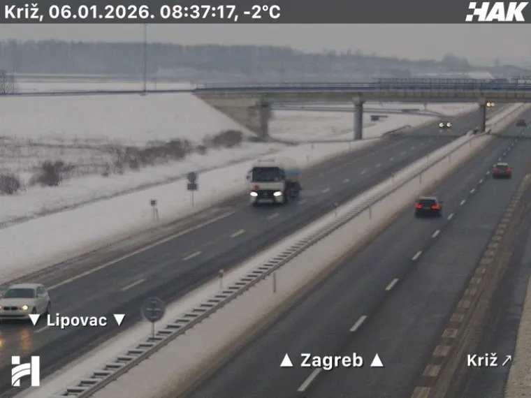 Snijeg, poledica i olujna bura zatvorili prometnice: Nesreća na A1, pogledajte prizore s autocesta