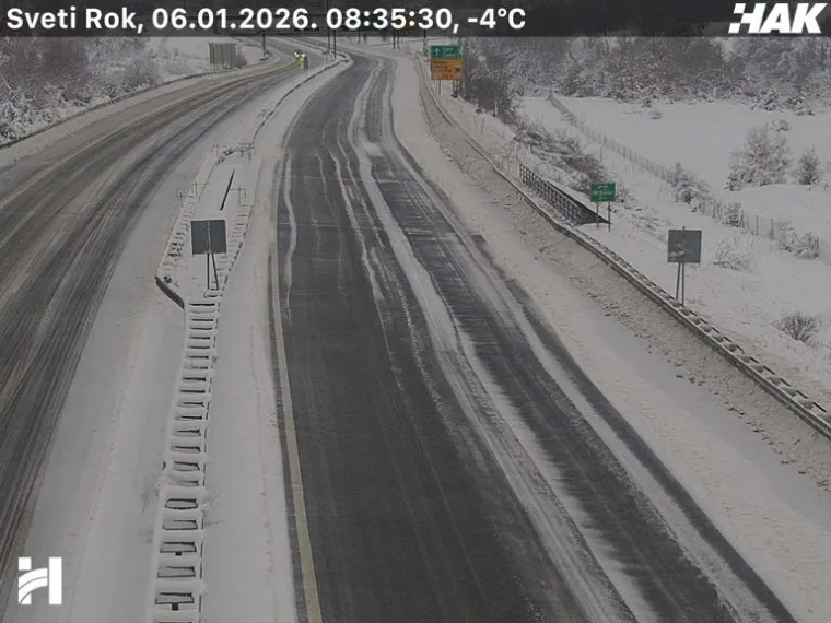 Snijeg, poledica i olujna bura zatvorili prometnice: Nesreća na A1, pogledajte prizore s autocesta