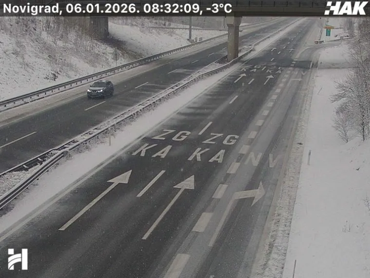 Snijeg, poledica i olujna bura zatvorili prometnice: Nesreća na A1, pogledajte prizore s autocesta