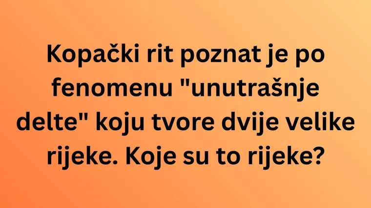 Samo će veliki genijalci znati ove činjenice o parkovima prirode Hrvatske: Isku&scaron;aj se na kvizu
