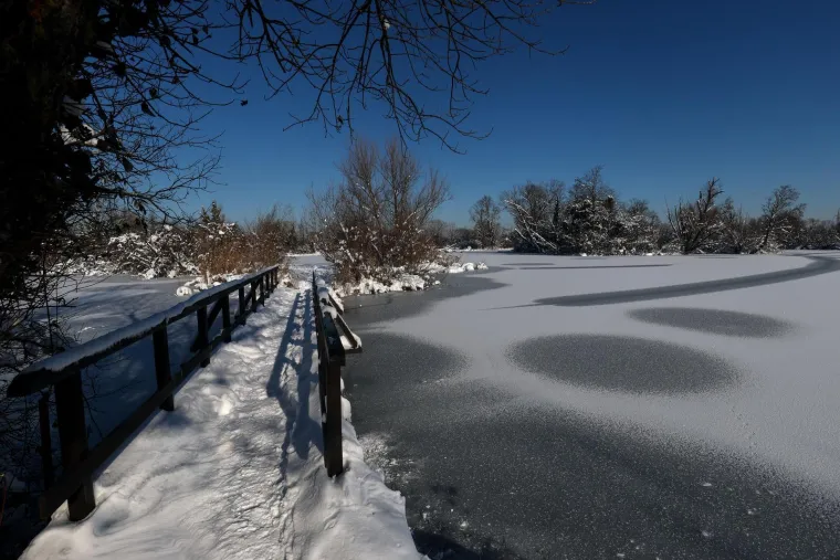 Pogledajte prizore 'zaleđene' Hrvatske, u jednom mjestu izmjereno -21&deg;C! Stanovnici u &scaron;oku