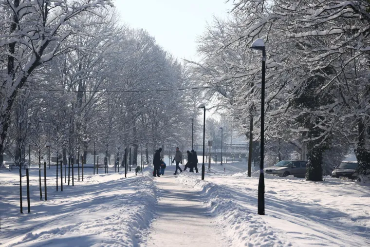 Pogledajte prizore 'zaleđene' Hrvatske, u jednom mjestu izmjereno -21&deg;C! Stanovnici u &scaron;oku