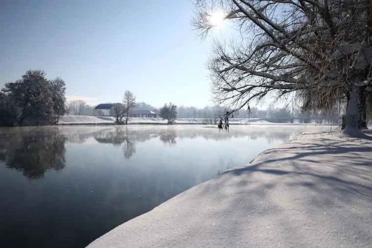 Pogledajte prizore 'zaleđene' Hrvatske, u jednom mjestu izmjereno -21&deg;C! Stanovnici u &scaron;oku