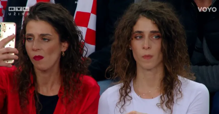 Blizanke ukrale pažnju u Areni Zagreb: Kamera uhvatila &scaron;to su radile na tribini