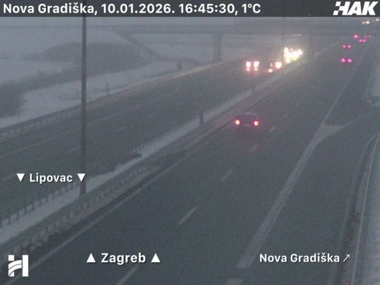 Prometna nesreća na A1! Vozi se jednim trakom, HAK poslao upozorenje vozačima