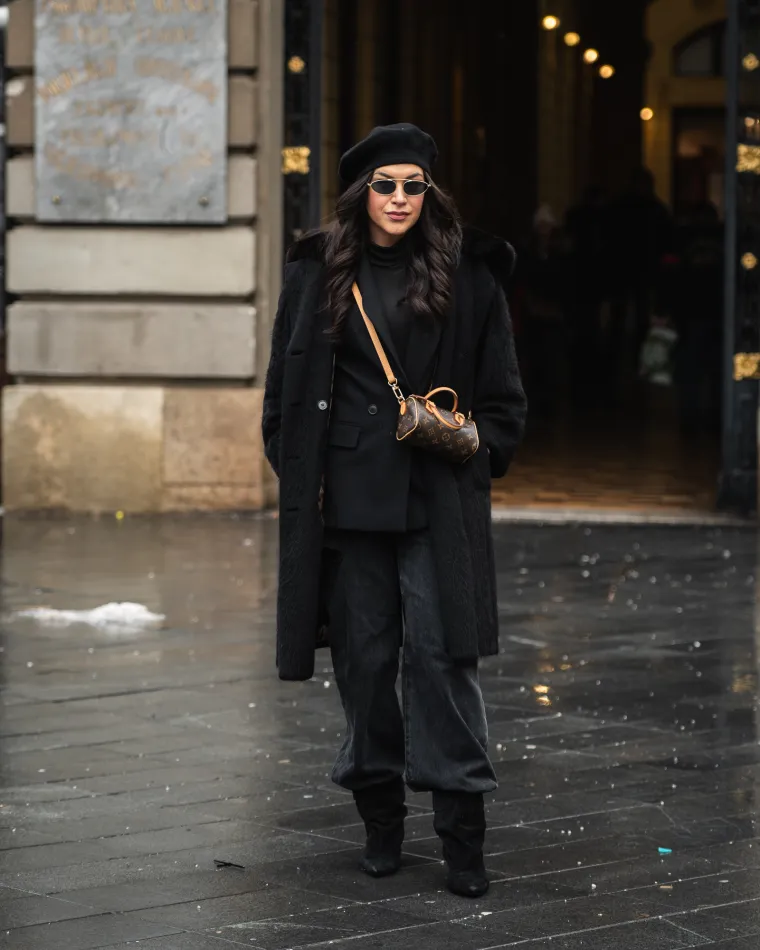 Dame u Zagrebu su se pripremile za hladnoću: Zasjale na &scaron;pici u crnom od glave do pete