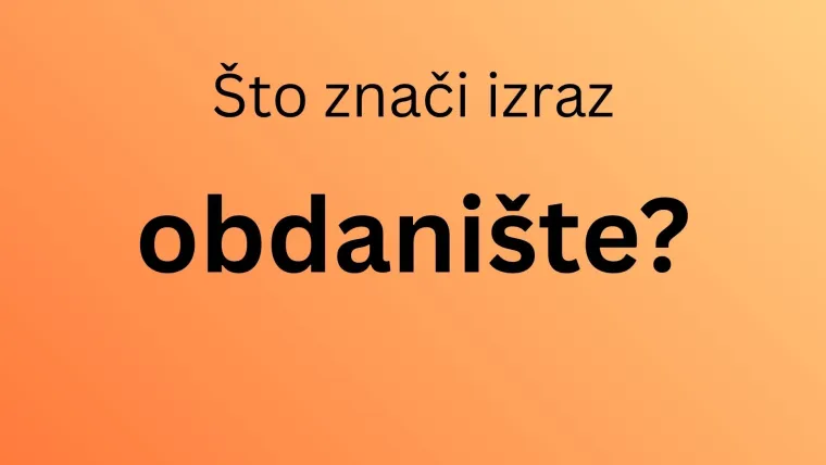 Znate li ove srpske riječi prevesti na hrvatski? Tko proma&scaron;i vi&scaron;e od pet, ćorak