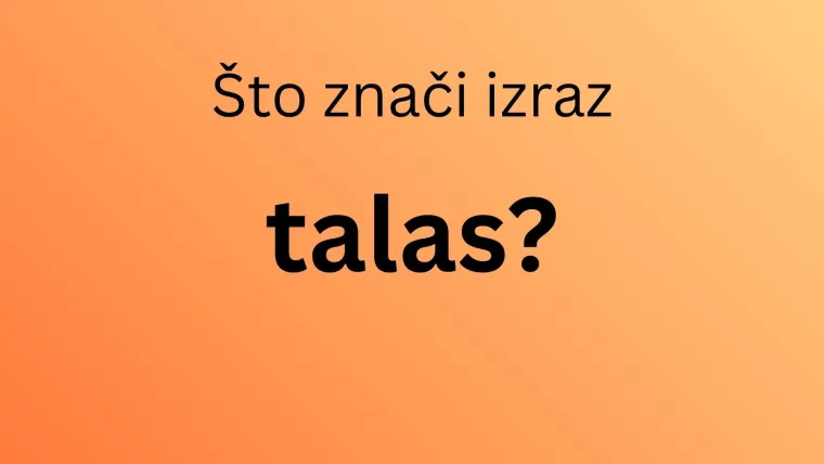 Znate li ove srpske riječi prevesti na hrvatski? Tko proma&scaron;i vi&scaron;e od pet, ćorak