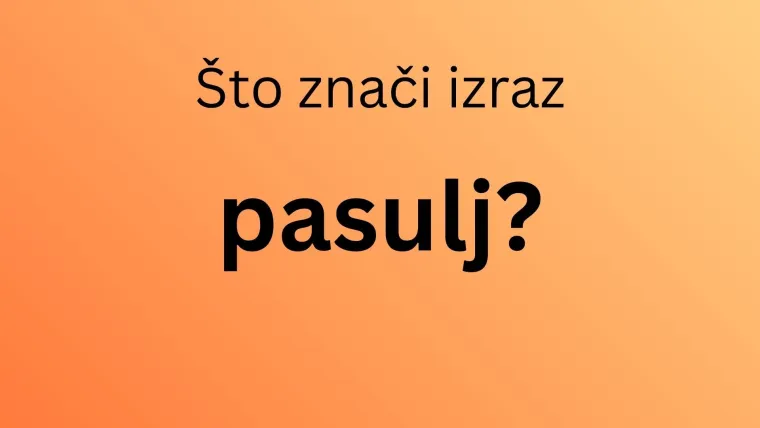 Znate li ove srpske riječi prevesti na hrvatski? Tko proma&scaron;i vi&scaron;e od pet, ćorak