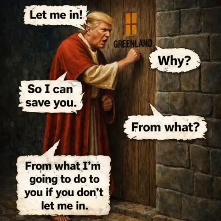 Trump opet zaprijetio da će zauzeti Grenland, zafrkanti ga razvalili kroz urnebesne fotke