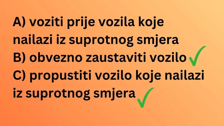 Svaki vozač mora točno rije&scaron;iti prometna raskrižja: Ako na nekom pogrije&scaron;i&scaron;, vrati dozvolu