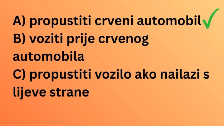 Svaki vozač mora točno rije&scaron;iti prometna raskrižja: Ako na nekom pogrije&scaron;i&scaron;, vrati dozvolu