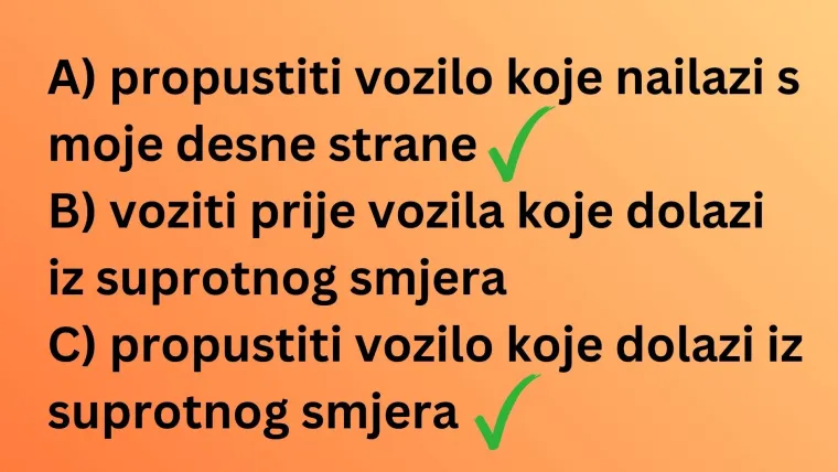 Svaki vozač mora točno rije&scaron;iti prometna raskrižja: Ako na nekom pogrije&scaron;i&scaron;, vrati dozvolu
