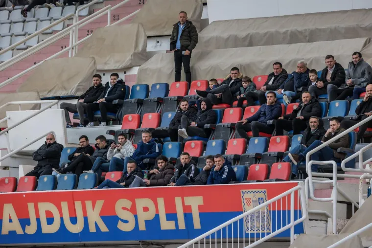 Hajduk raspucan kao rijetko kad: Poljud bez publike, ali loža puna poznatih lica