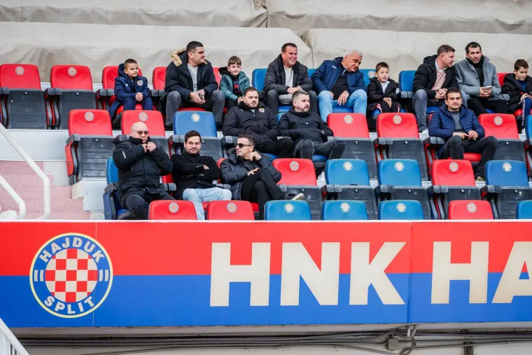 Hajduk raspucan kao rijetko kad: Poljud bez publike, ali loža puna poznatih lica