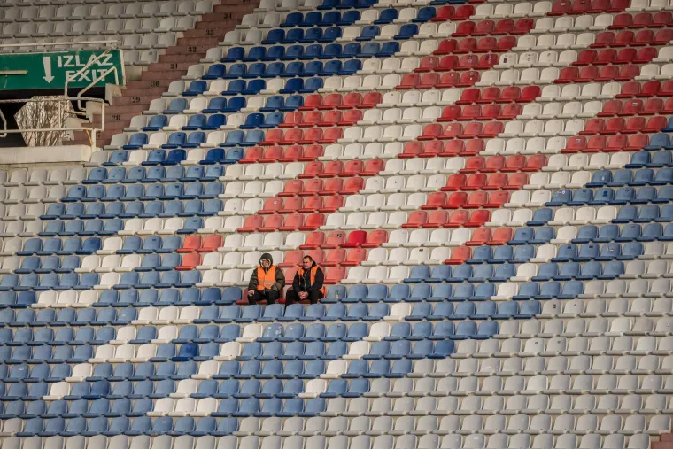 Hajduk raspucan kao rijetko kad: Poljud bez publike, ali loža puna poznatih lica