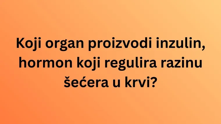 Jesi li stručnjak koji zna sve o ljudskom tijelu? Provjeri na ovim zahtjevnim pitanjima