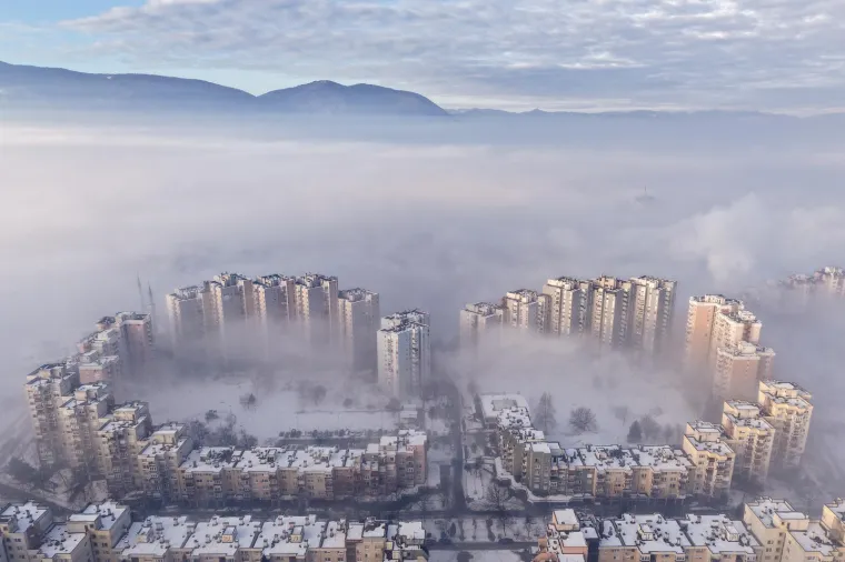 Možete li vjerovati da su ovo fotografije Sarajeva? Prizori oduzimaju dah - doslovno
