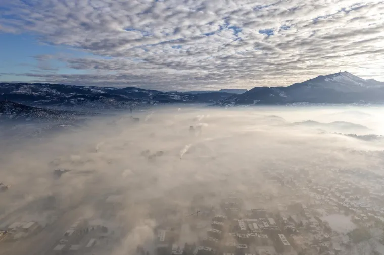 Možete li vjerovati da su ovo fotografije Sarajeva? Prizori oduzimaju dah - doslovno
