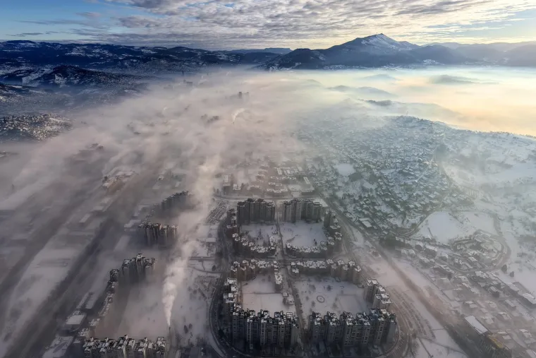 Možete li vjerovati da su ovo fotografije Sarajeva? Prizori oduzimaju dah - doslovno