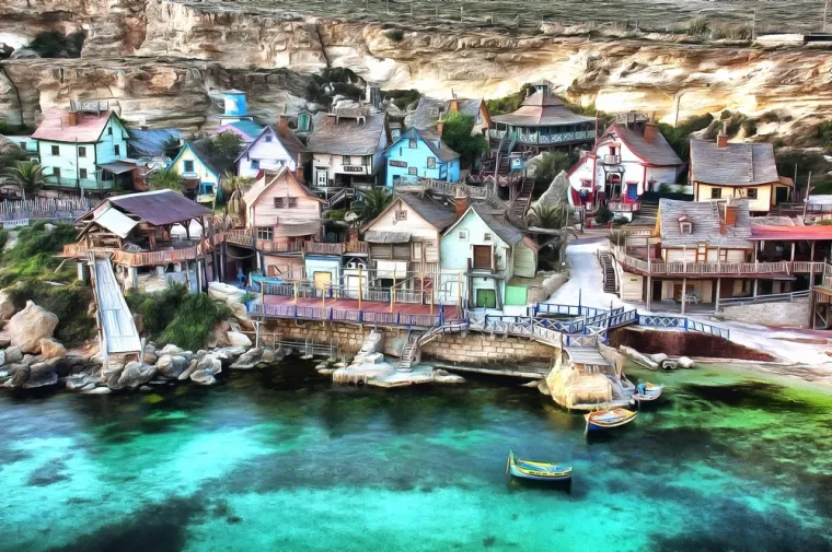 Ovo selo posvećeno je mornaru Popaju: Danas je jedna od najčarobnijih atrakcija na Mediteranu