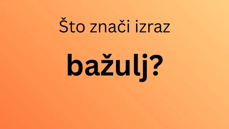 Možete li odgonetnuti značenje ovih prigorskih izraza? Nije lako imati sve točno na kvizu
