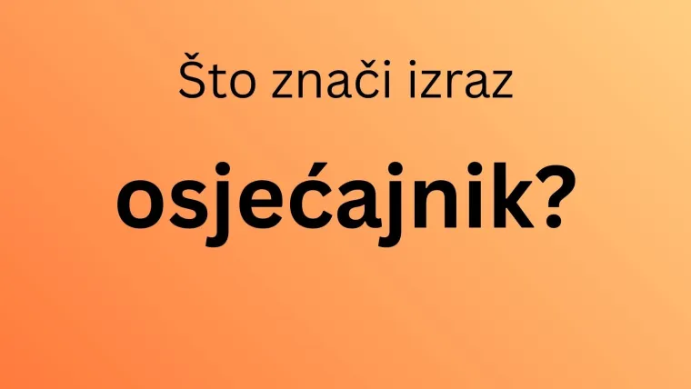 Zna&scaron; li &scaron;to znače ove hrvatske novotvorenice? Dokaži nam da zaslužuje&scaron; osjećanik koji se smije&scaron;i