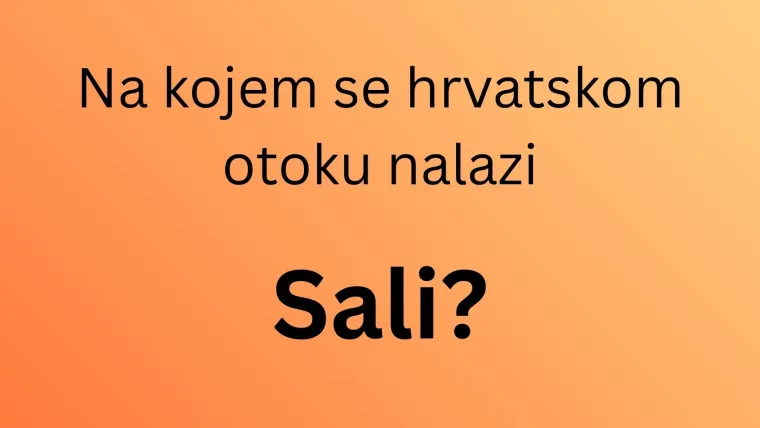 Samo će stručnjaci o hrvatskoj obali znati na kojim se otocima nalaze ova naselja