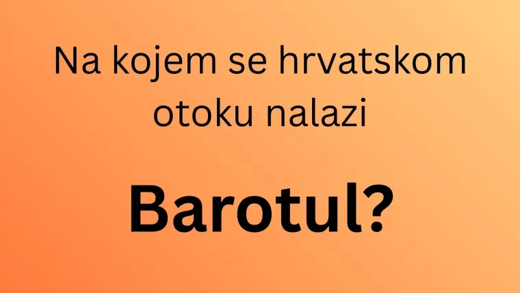 Samo će stručnjaci o hrvatskoj obali znati na kojim se otocima nalaze ova naselja