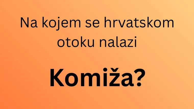 Samo će stručnjaci o hrvatskoj obali znati na kojim se otocima nalaze ova naselja