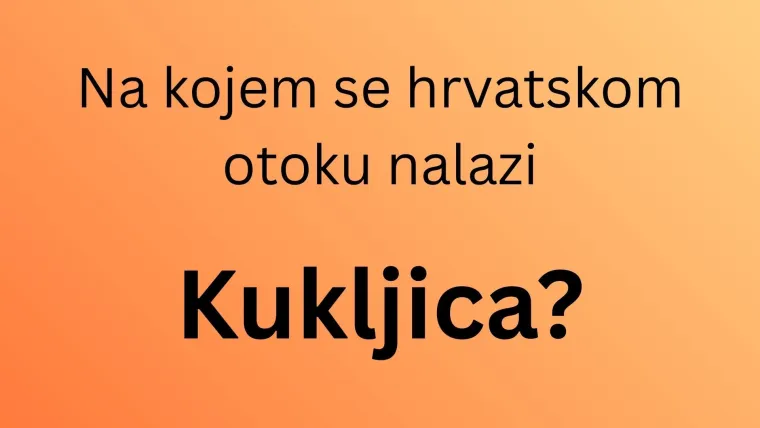 Samo će stručnjaci o hrvatskoj obali znati na kojim se otocima nalaze ova naselja