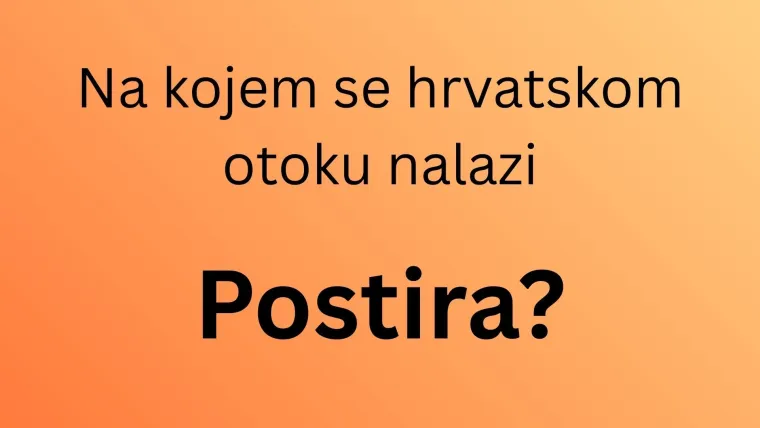 Samo će stručnjaci o hrvatskoj obali znati na kojim se otocima nalaze ova naselja