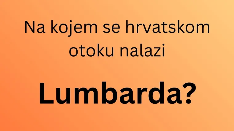 Samo će stručnjaci o hrvatskoj obali znati na kojim se otocima nalaze ova naselja