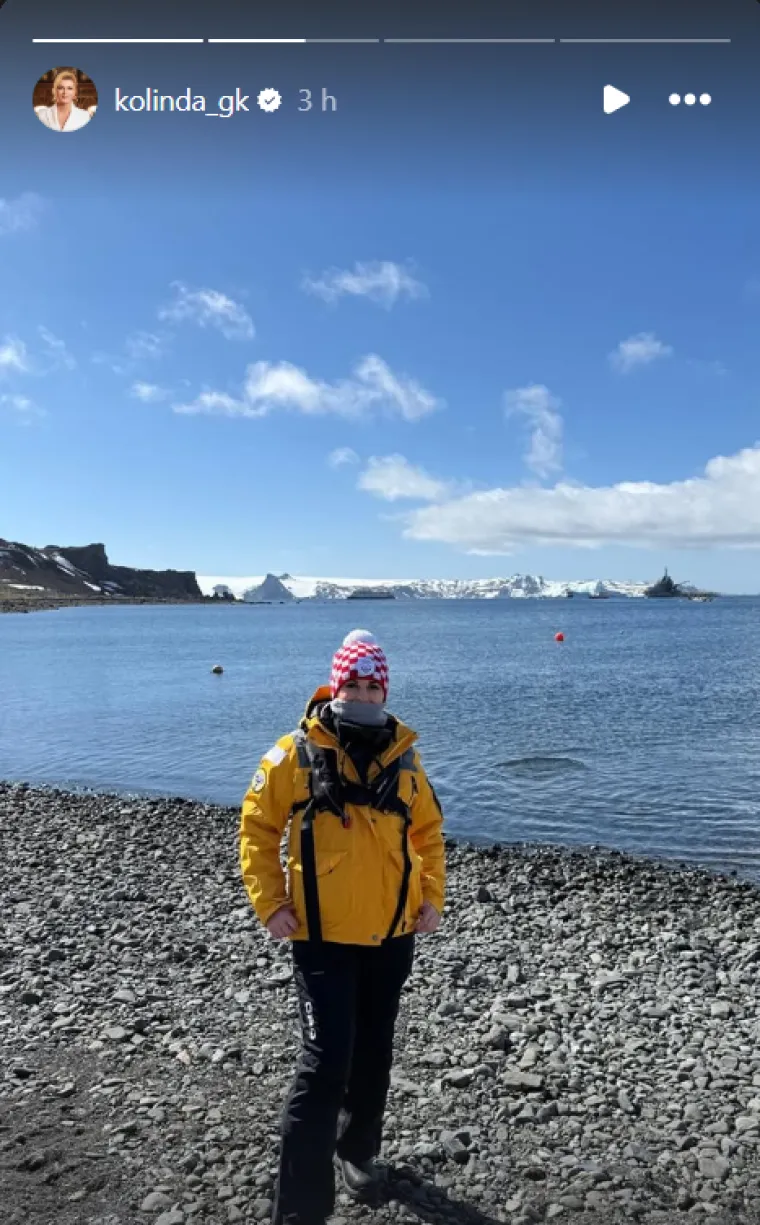 Ovako Kolinda uživa na Antarktici, na&scaron; poznati putopisac objavio prizore koji ostavljaju bez daha