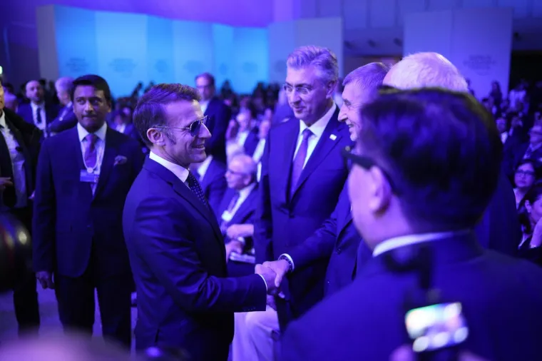 Pogledajte kako se Plenković kreće među elitom u Davosu: 'Hrvatski stav je jasan!'